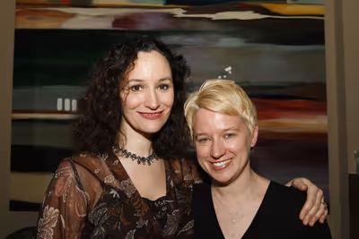 Barbara Walsh and Wendy C. Goldberg  Photo